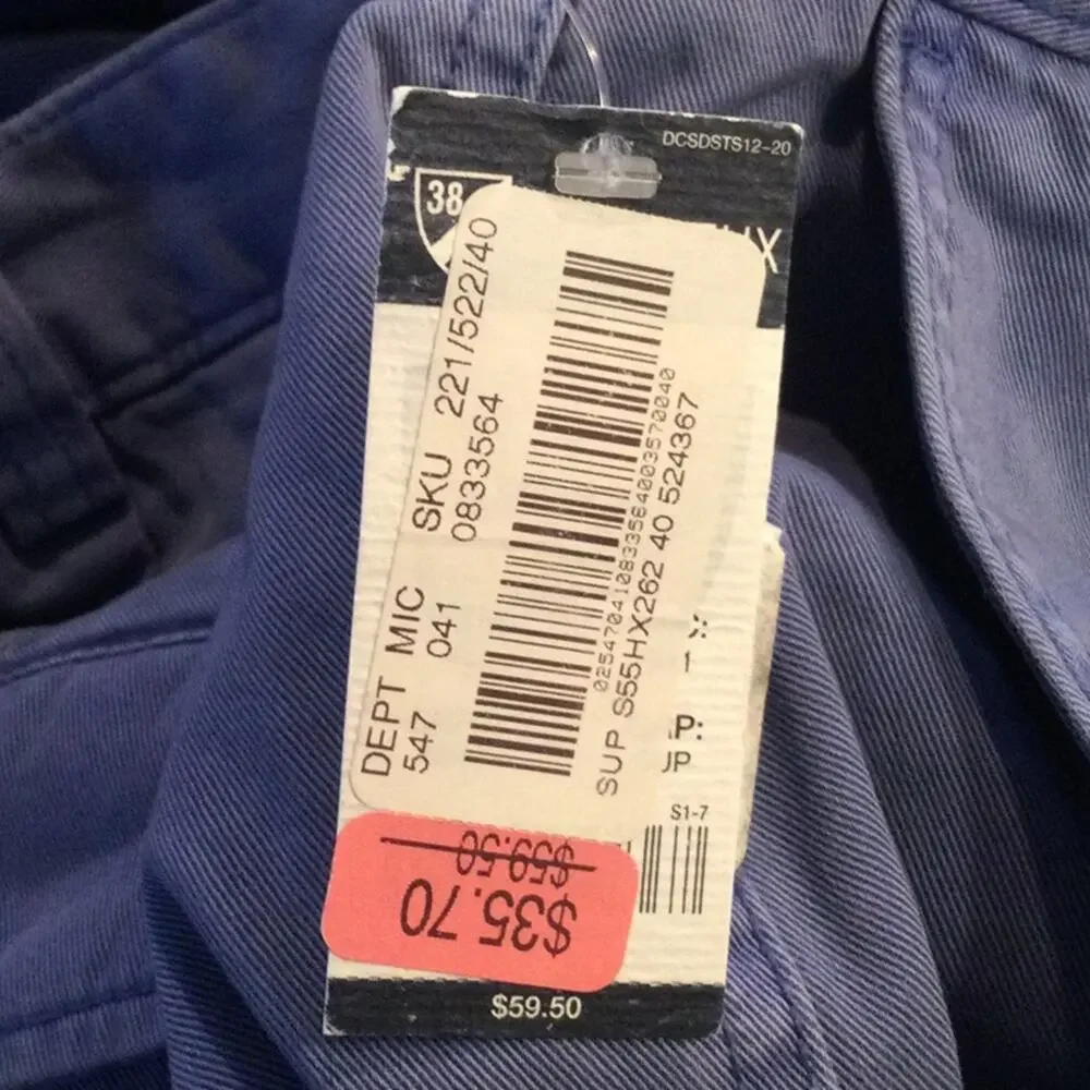 Daniel Cremieux Men’s Blue Shorts 40 New